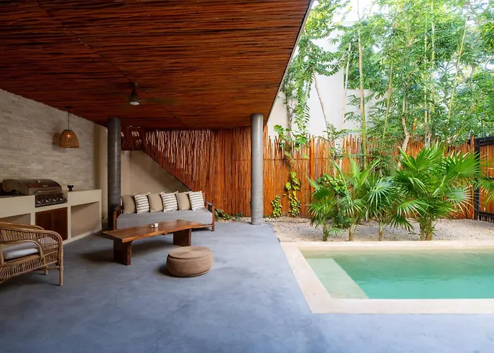 Moonstone - With Private Pool And 24hrs Security & Club Access Tulum