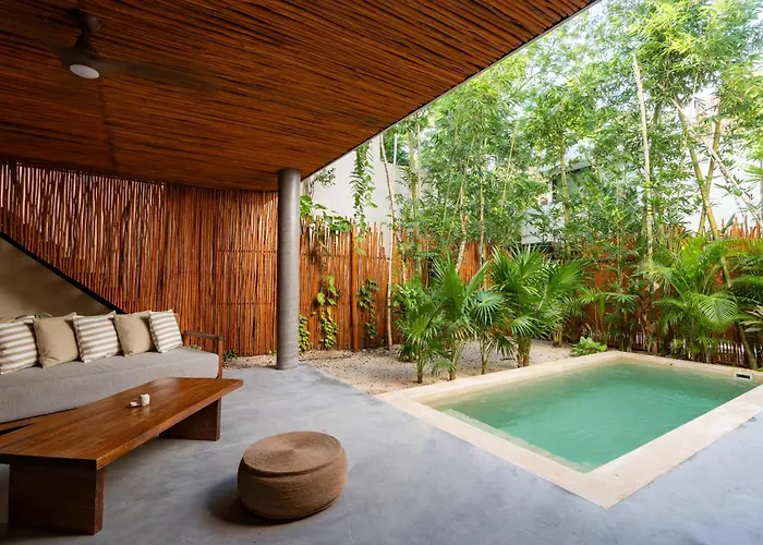Moonstone - With Private Pool And 24hrs Security & Club Access * Tulum